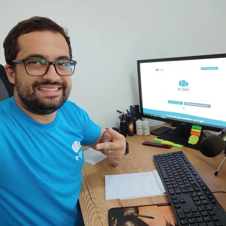 Kassio Braga no webinário da E-goi